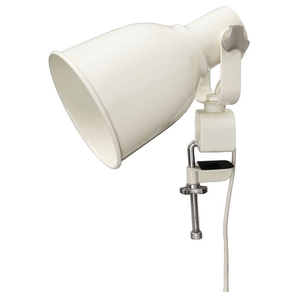 Настенный софит, лампа с зажимом ХЕКТАР, белый - фото 1