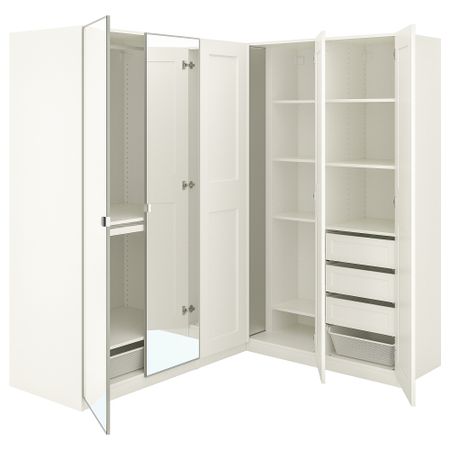Гардероб угловой, 210, 160x201 cm IKEA PAX ПАКС, GRIMO ГРИМО, VIKEDAL ВИКЕДАЛЬ 193.318.68
