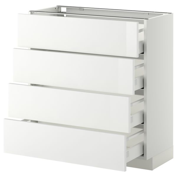 IKEA, вид спереди - схема-чертеж с размерами