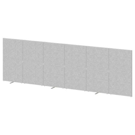 Ширма, серый, 480x150 см IKEA SIDORNA 993.860.55