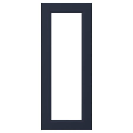 Стеклянная дверь, матовая поверхность синий 40x100 см IKEA AXSTAD АКСТАД 804.912.35