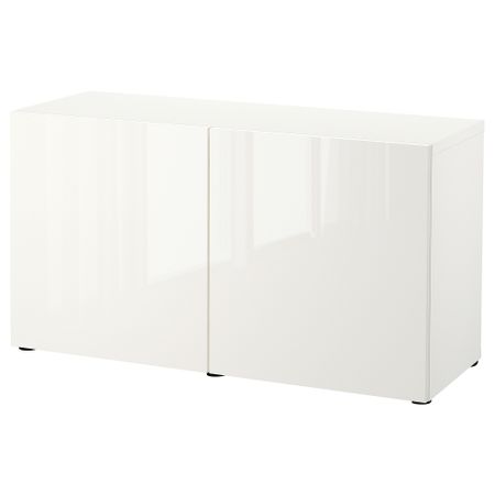 Комбинация для хранения с дверцами, 120x42x65 cm IKEA BESTÅ БЕСТО 193.245.99