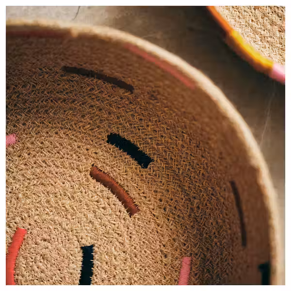 MÄVINN МЭВИНН Корзина - джут 28 см - схема-чертеж с размерами