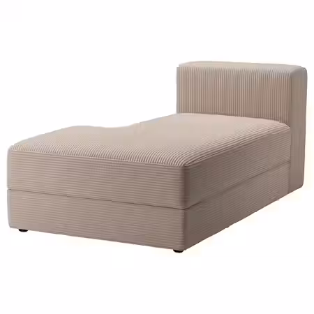 JÄTTEBO Модульная козетка, левая - самласа серо-бежевый