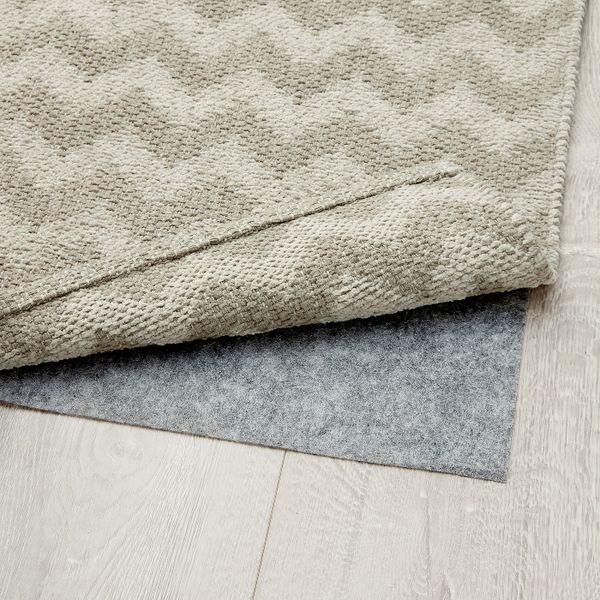 Ковер безворсовый, зигзаг бежевый 75x150 см IKEA BREDEVAD БРЕДЕВАД 004.748.19 - схема-чертеж с размерами