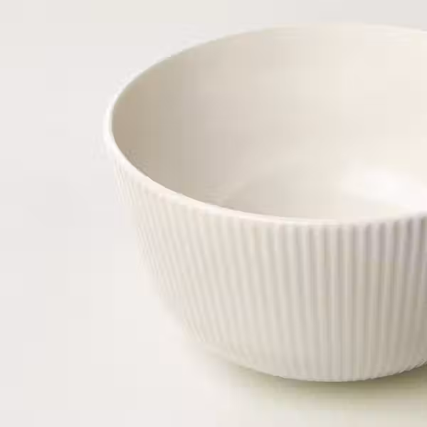 OFANTLIGT Миска - белый 13 см - фото 3