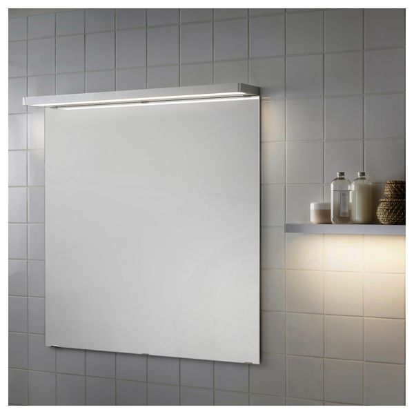 Светодиодная подсветка шкафа, стены ГОДМОРГОН (100 см) - схема-чертеж с размерами