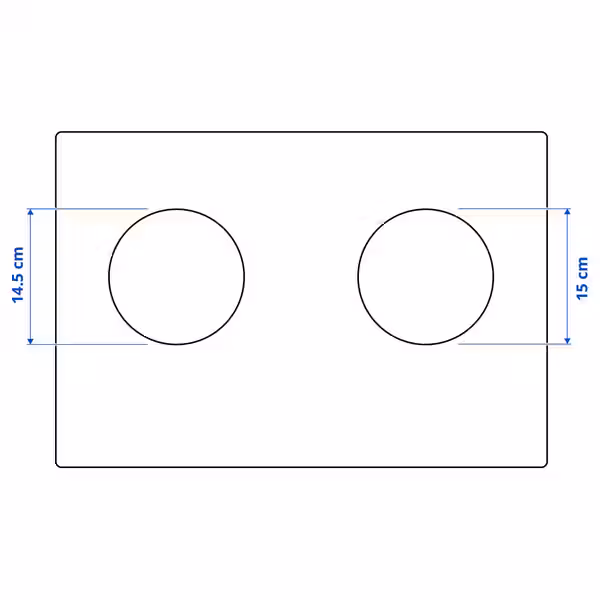 LAGAN Индукц варочн панель - встраиваемая 2 конфорки/чёрный - фото 5