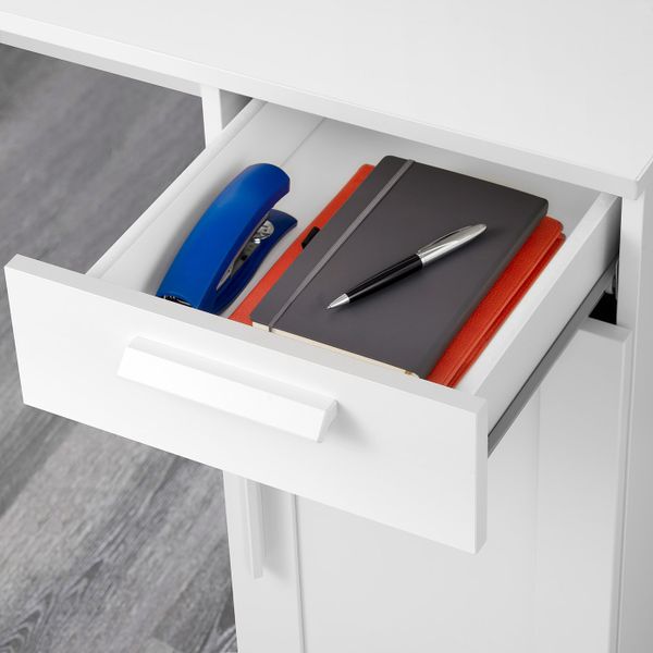 Письменный стол, белый 120x65 см IKEA BRIMNES БРИМНЭС 904.740.23 - фото 3