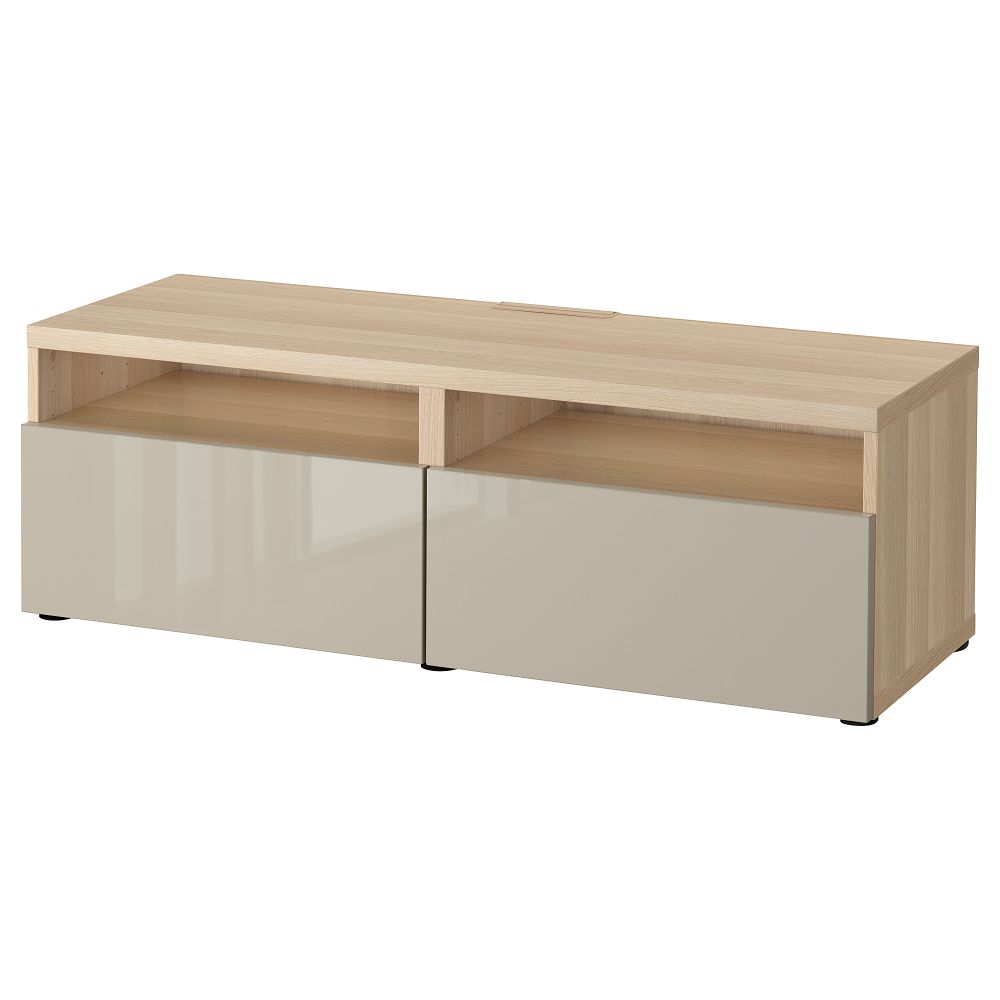 Тумба для ТВ с ящиками, 120x42x39 cm IKEA BESTÅ БЕСТО 493.243.81 - фото 1