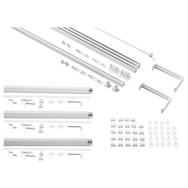 Одинарная+тройная шины в комплекте ВИДГА, белый - фото 3