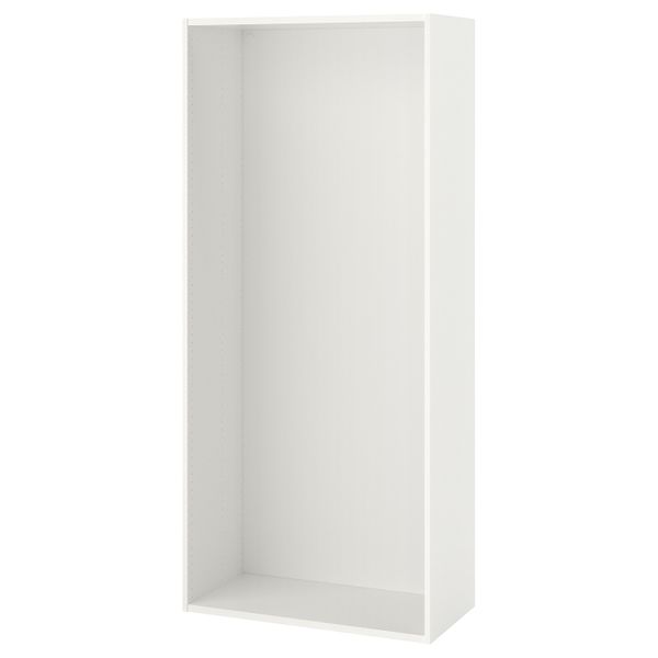 Каркас, белый 80x40x180 см IKEA OPPHUS ОПХУС 203.857.61 - схема-чертеж с размерами