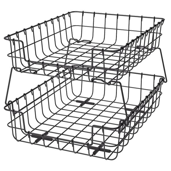 Лоток для корреспонденции, черный IKEA PLEJA ПЛЕЙА 303.643.05 - фото 1