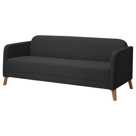 3-местный диван, Vissle темно-серый IKEA LINANÄS 205.122.45