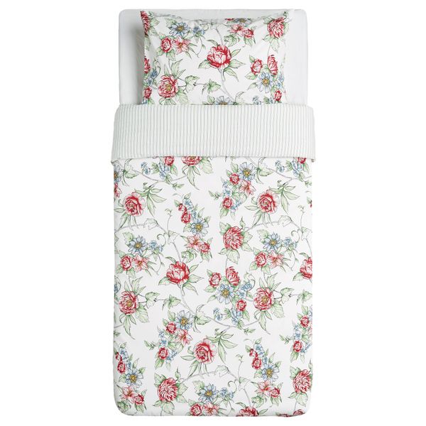 Пододеяльник и 1 наволочка ГОРДМОЛЛА, цветы - схема-чертеж с размерами