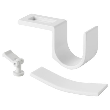 Держатель гардинного карниза, белый IKEA VIDGA ВИДГА 503.707.20