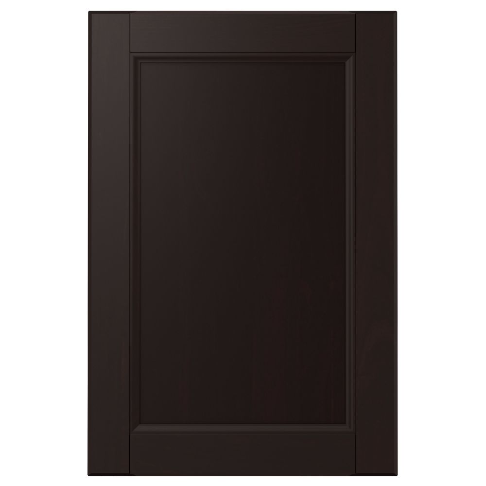 Дверь ЛАКСАРБИ, черно-коричневый - схема-чертеж с размерами