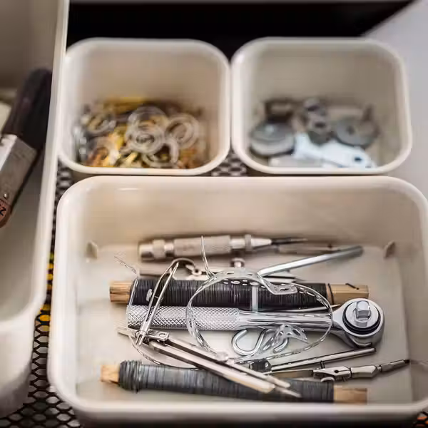 NOJIG Органайзер - пластик/бежевый 15x20x5 см - фото 4