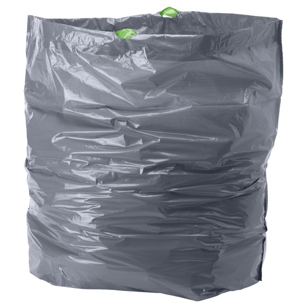 Мешок для мусора ФОРСЛУТАС, серый (72 л) - фото 1