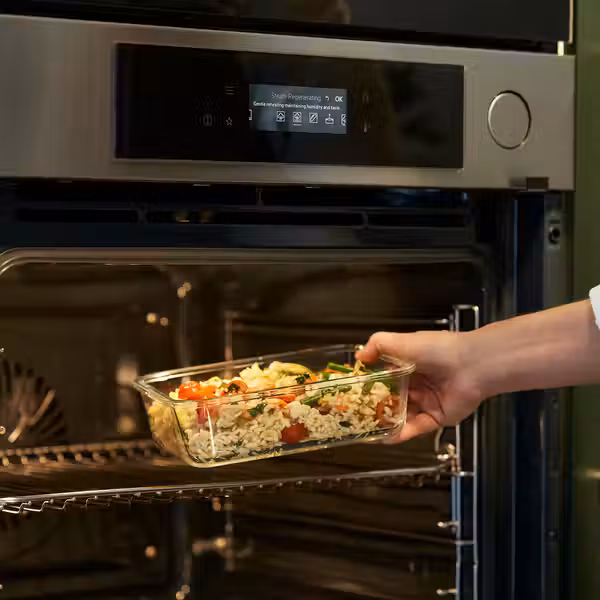 MUTEBO Духовка с конвекцией и полным паром - IKEA 700 цвет нержавеющей стали - фото 6