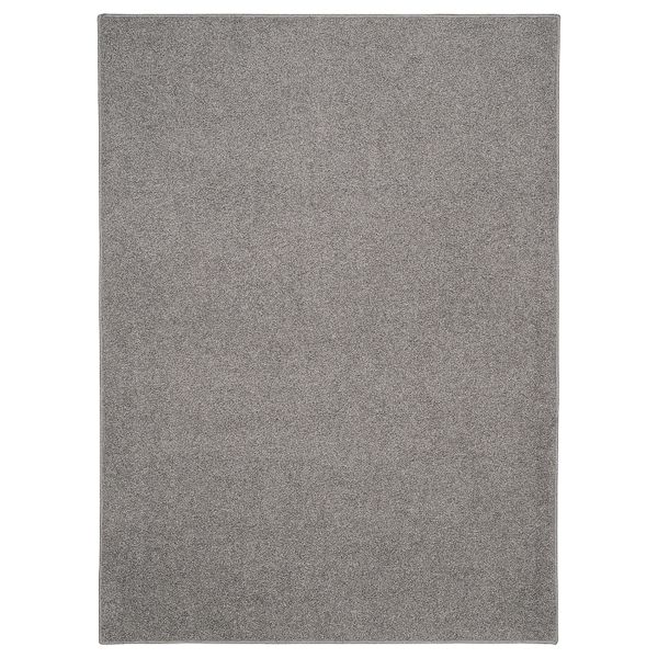 Ковер, длинный ворс, светло-серый 133x180 см IKEA ALLERSLEV АЛЛЕРСЛЕВ 205.086.96 - схема-чертеж с размерами