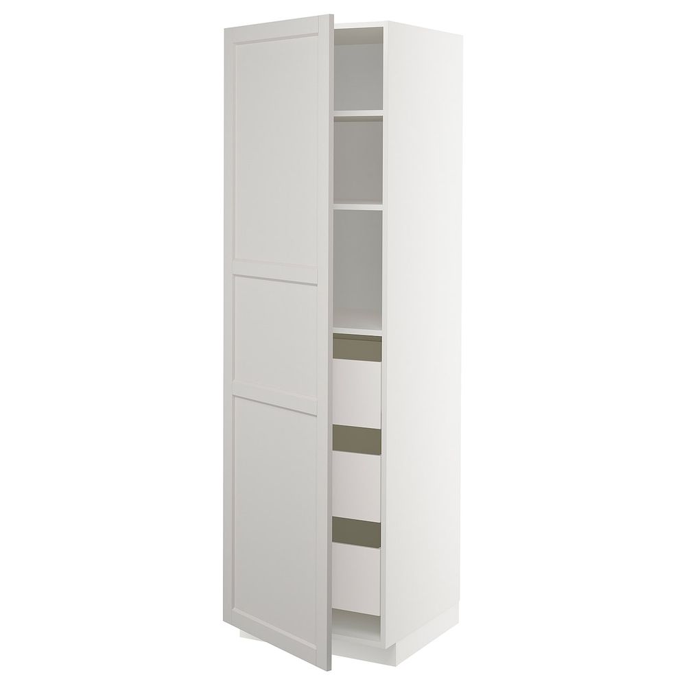 IKEA, вид спереди - схема-чертеж с размерами