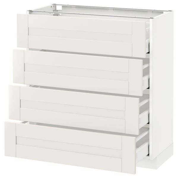 IKEA, вид спереди - схема-чертеж с размерами