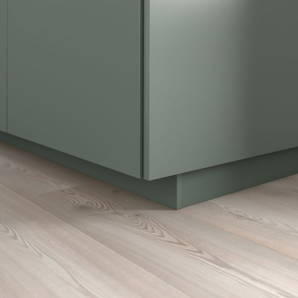 Цоколь, серо-зеленый, 220x8 см IKEA BODARP БОДАРП 204.355.58 - фото 4