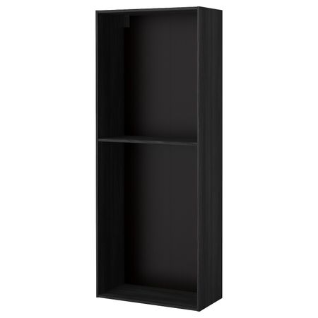 Каркас высокого шкафа, под дерево черный 80x37x200 см IKEA МЕТОД 103.679.65
