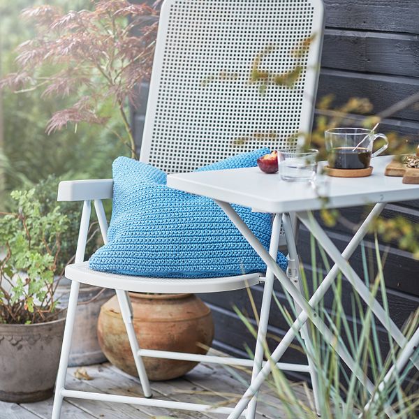 Садовое кресло, регулируемая спинка, белый, бежевый IKEA TORPARÖ ТОРПАРЁ 104.613.45 - фото 6