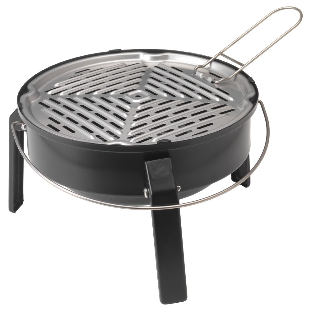 Переносной угольный гриль КОРПОН, черный - фото 1