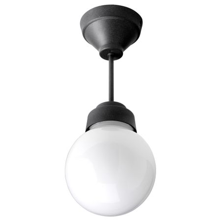 Потолочный светильник ВИТЕМОЛЛА, металлический, стекло