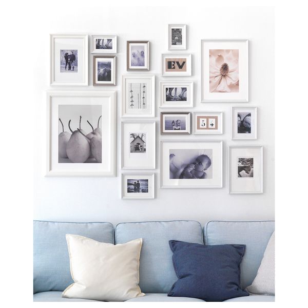 Стенной шаблон, 4 шт. МОТТЭБЮ - схема-чертеж с размерами