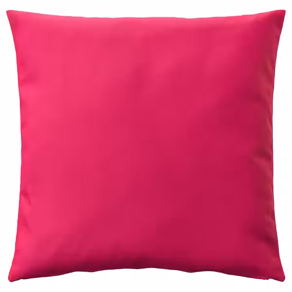 HJÄRTERÖ Чехол на подушку - ярко-розовый для сада/для дома 50x50 см - схема-чертеж с размерами