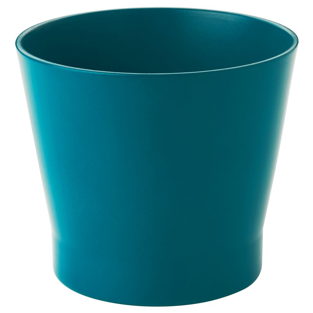 Кашпо ПАПАЙА, темная бирюза - фото 1