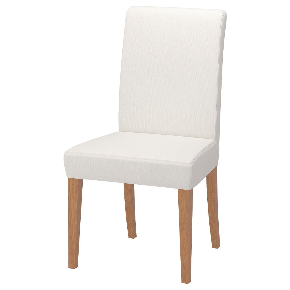 Стул ХЕНРИКСДАЛЬ, дуб, Грэсбу белый - фото 1