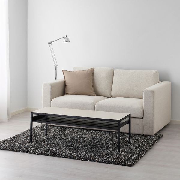 Ковер, длинный ворс, темно-серый 133x180 см IKEA VINDUM ВИНДУМ 603.743.79 - фото 3