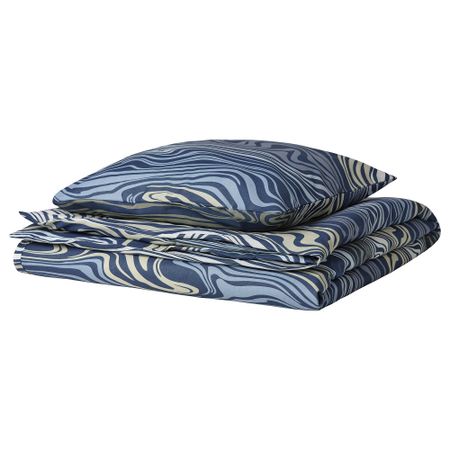 Пододеяльник и наволочка IKEA KLIPPNEJLIKA 205.700.80