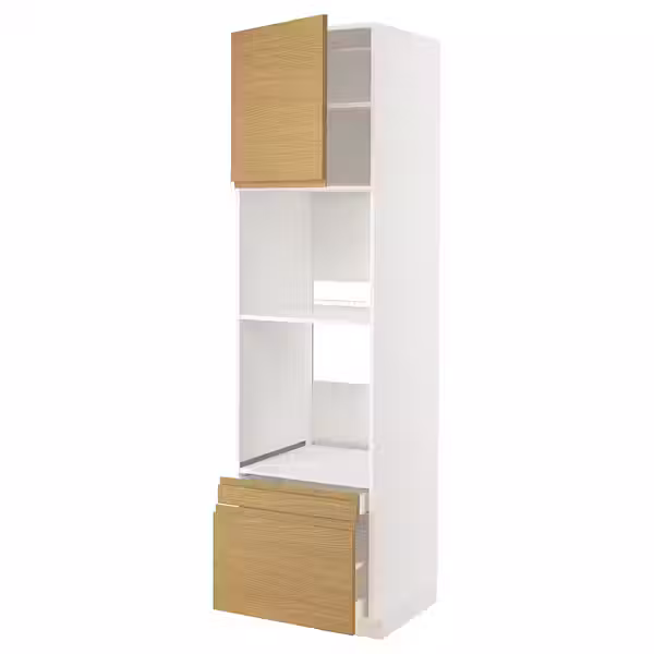 METOD / MAXIMERA Выс шкаф д/дхвк/комб дхвк+двр/2ящ - фото 1