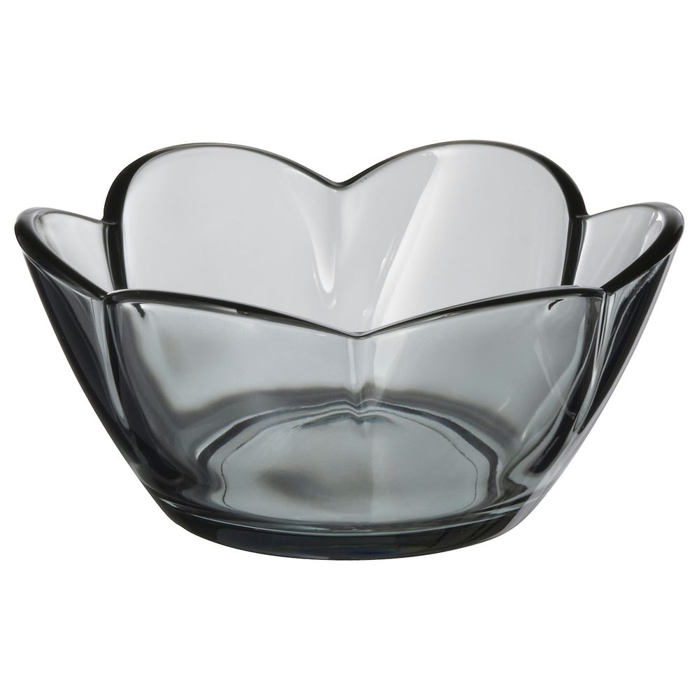 Подсвечник для греющей свечи, серый 4 см IKEA VANLIGEN ВАНЛИГЕН 604.518.29 - фото 1