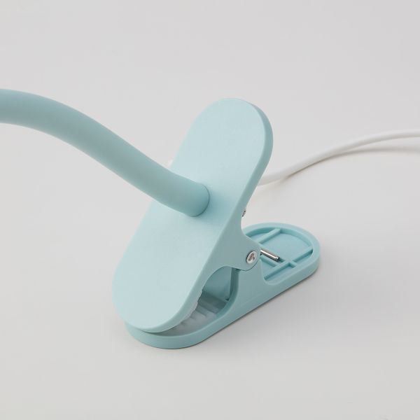 Лампа с зажимом, светодиодная, голубой IKEA NÄVLINGE НЭВЛИНГЕ 904.772.72 - фото 2