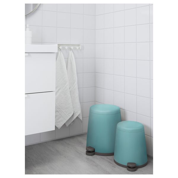 Ведро с откидной крышкой СНЭПП, синий (5 л) - схема-чертеж с размерами