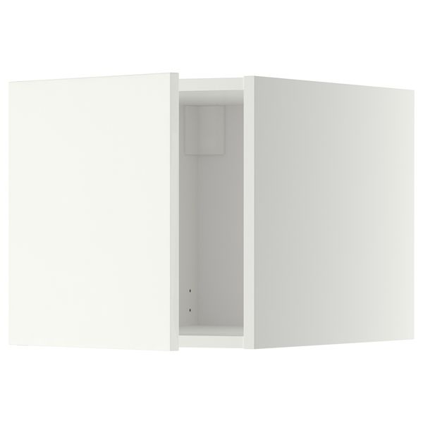 Верхний шкаф МЕТОД, белый, Хэггеби белый (40x40 см) - схема-чертеж с размерами