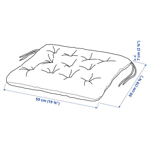 IKEA в интерьере - схема-чертеж с размерами