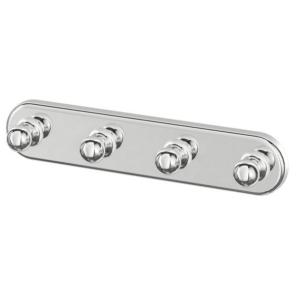 Вешалка 4-местная, под хром IKEA VOXNAN ВОКСНАН 203.497.73 - фото 1