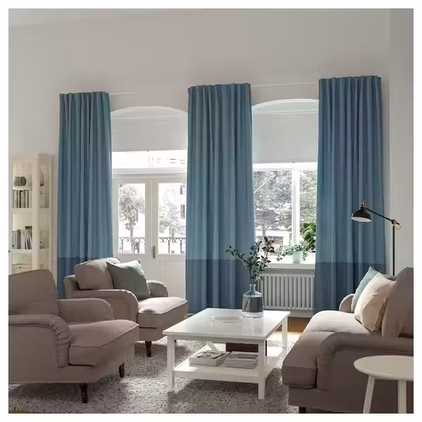 VIDGA Одинарная гардинная шина - белый - фото 5