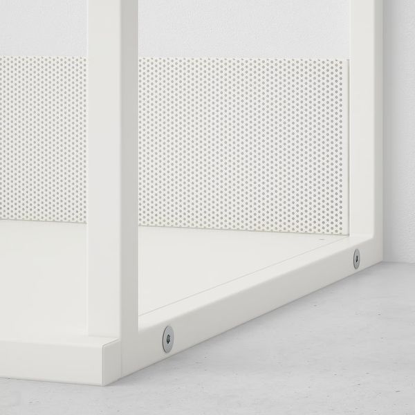 PLATSA Открытый стеллаж - белый 60x40x40 см - схема-чертеж с размерами
