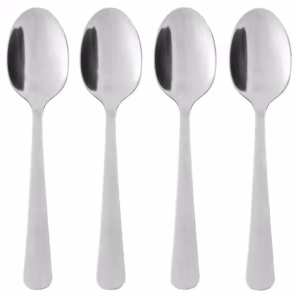 DRAGON Ложка чайная - нержавеющ сталь 13 см - схема-чертеж с размерами