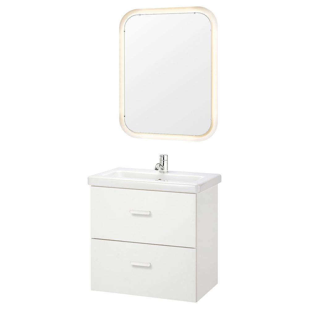 IKEA в интерьере ванной