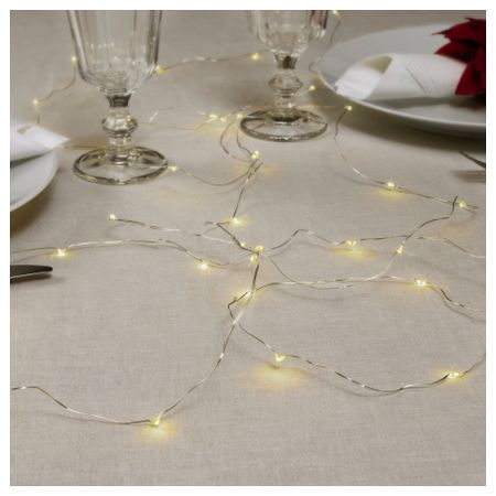 Гирлянда, 40 светодиодов СТРОЛА, мини